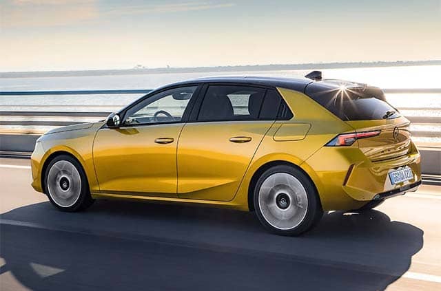 Jaunās Opel Astra hibrīda jauda