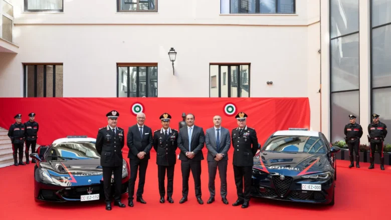 Itālija lepojas ar Maserati un Alfa Romeo policijas auto