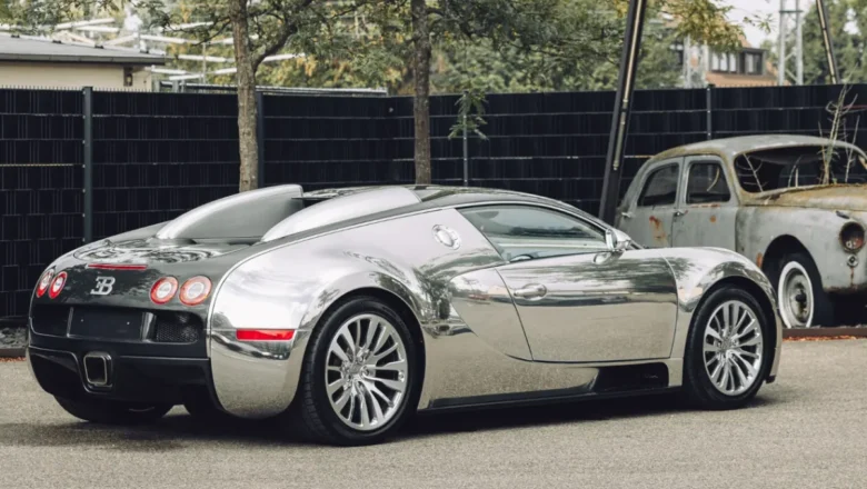 Pasaulē pirmā Bugatti Veyron Pur Sang izsolē
