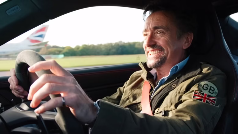 Ričards Hamonds atgriežas Top Gear trasē