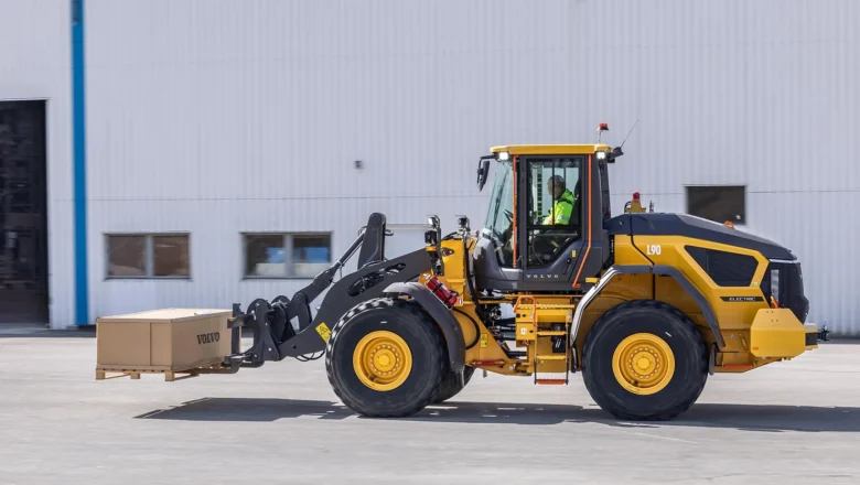 Volvo L90 Electric: jauns solis būvniecībā
