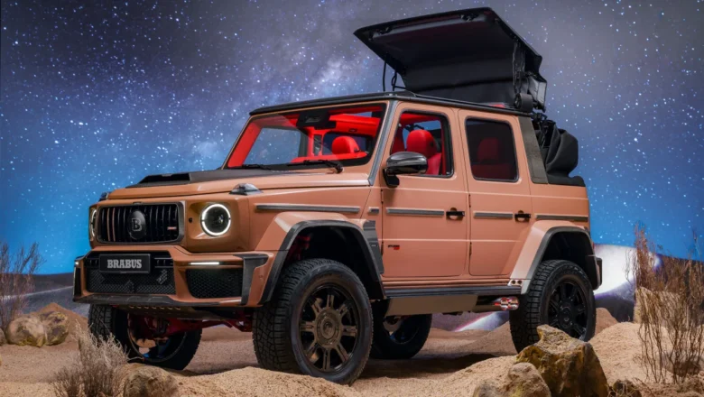 Brabus 800 Cabrio: Ātrākais atvērtais džips