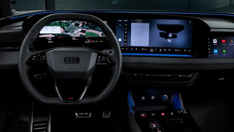 Audi jaunie digitālie interfeisi modeļos A5, A6 e-tron, Q5 un Q6 e-tron