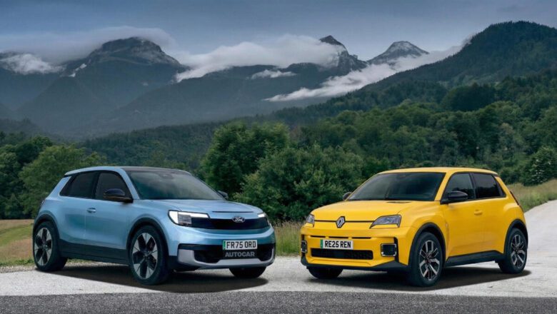 Fords atgriežas ar Renault palīdzību: divi lēti EV Eiropā