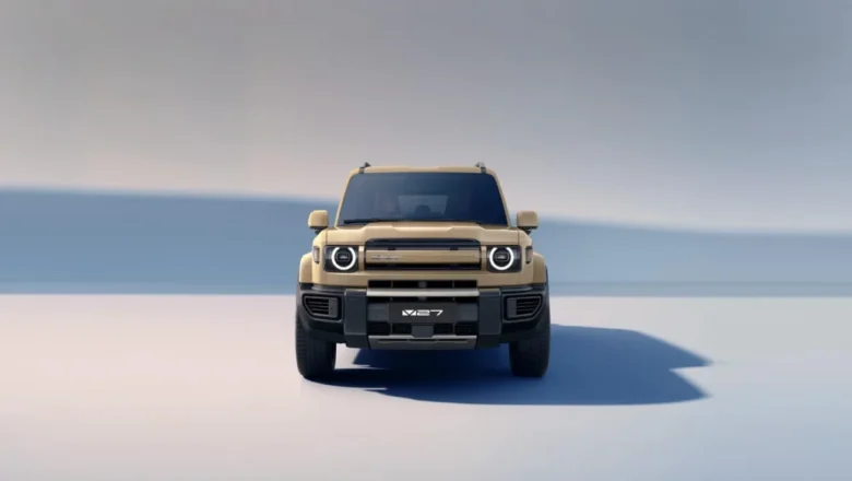 Ķīnas jauns Defender līdzīgs auto ar milzīgu nobraukumu