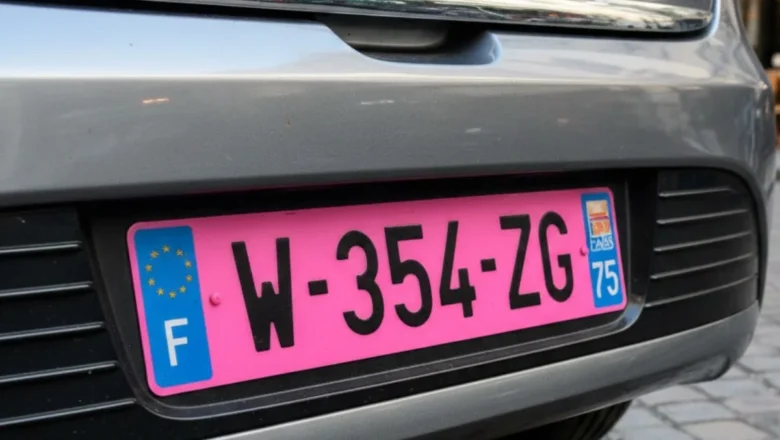 Francija ievieš rozā numura zīmes!