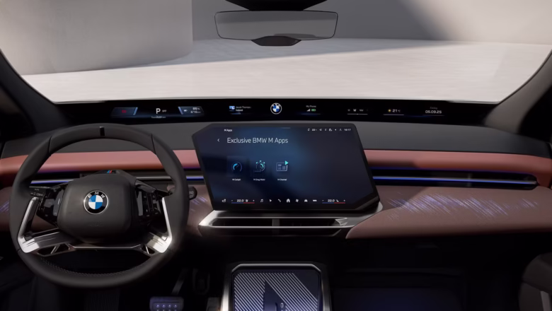 BMW patents sensor bar touchscreen