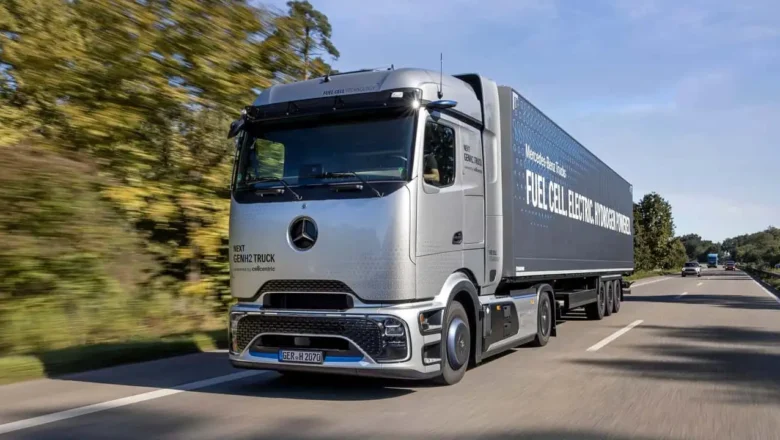 Mercedes-Benz NextGenH2 – ūdeņraža kravas auto sērijveidā!