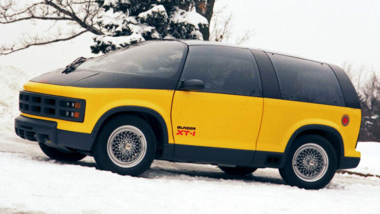 1987. gada Chevy Blazer XT-1: nākotnes bezceļš no pagājušā gadsimta