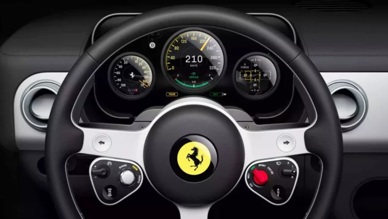 Ferrari Luce: Jony Ive atgriež pogas Ferrari pirmajā elektroauto