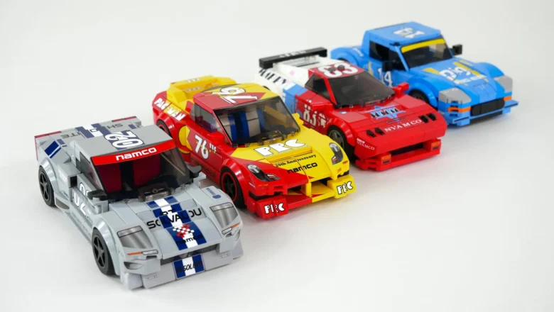 Lego Ridge Racer R4: leģendārie auto klucīšos – uzcel pats!