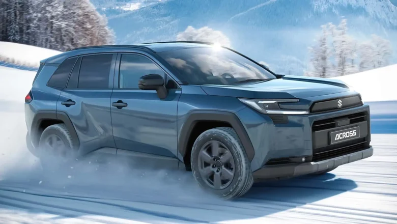Jaunais Suzuki Across: Toyota RAV4 PHEV ar Suzuki emblēmu Eiropā