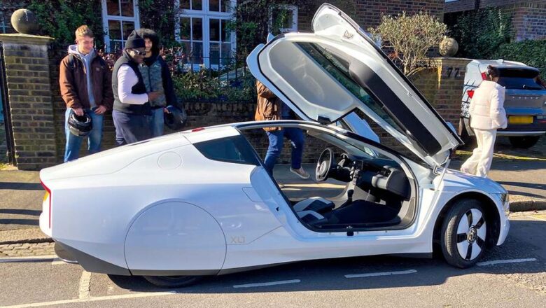 Volkswagen XL1 – kosmosa kuģis ar 313 mpg ekonomiju