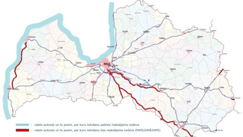 No 1. marta dārgākas vinjetes kravas auto virs 3,5 tonnām
