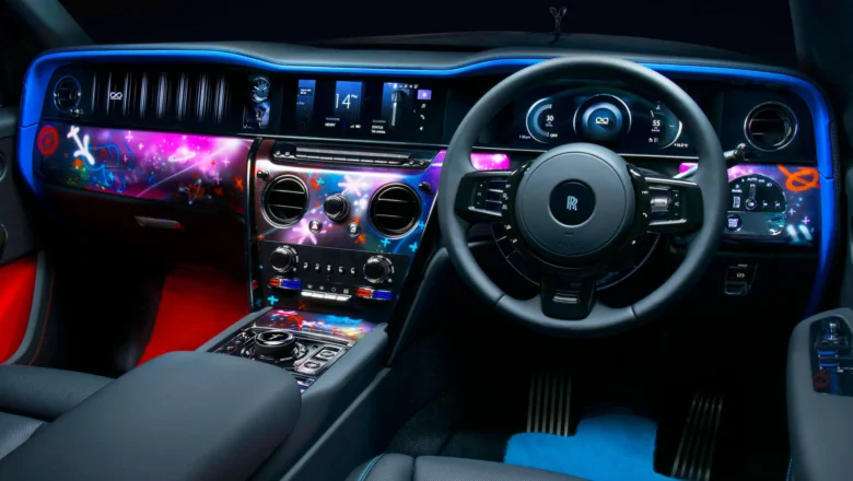 Rolls-Royce Cullinan Black Badge by Cyril Kongo – ielu māksla luksusa SUV iekšienē