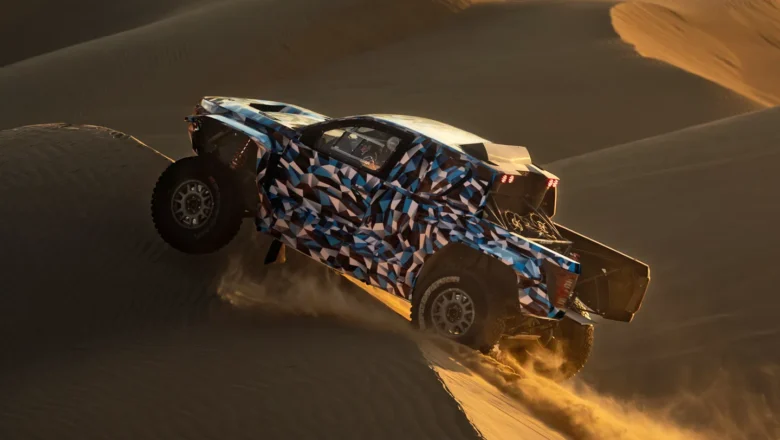 Toyota ūdeņraža Hilux Dakarā
