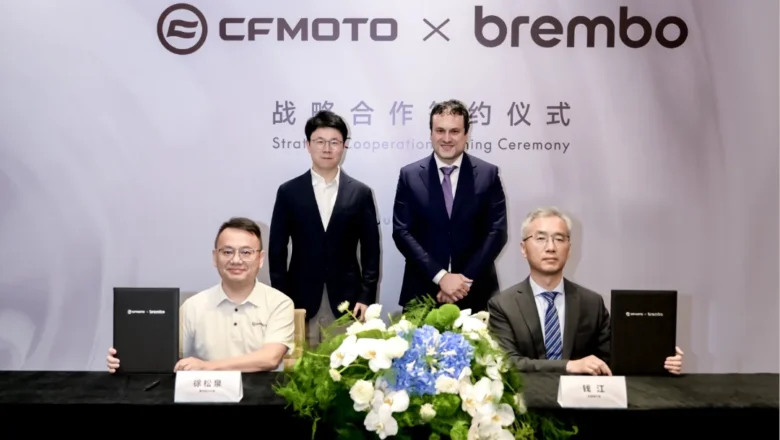 CFMoto sadarbojas ar Brembo – jauna bremžu sistēma motocikliem