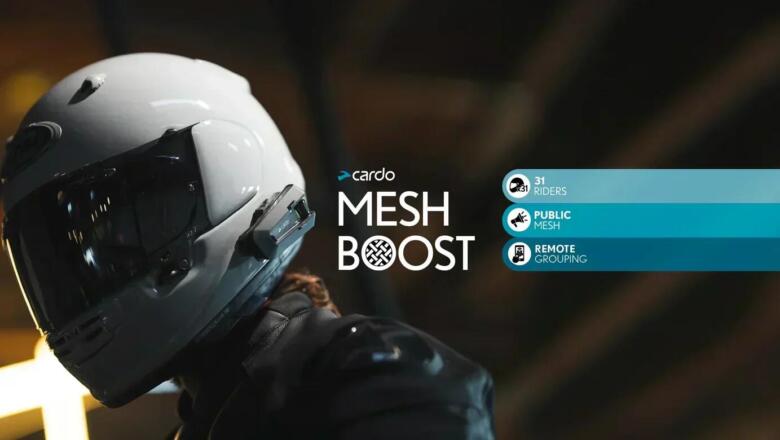 Cardo Mesh Boost atjauninājums