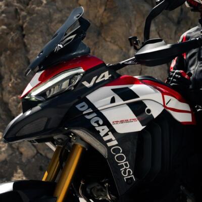 Ducati Multistrada Pikes Peak 2027 ar MotoGP iedvesmotu krāsojumu