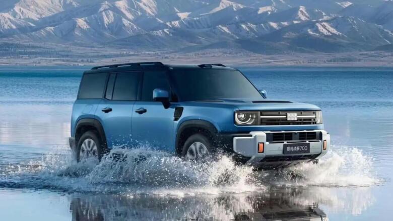Geely Battleship 700 – Ķīnas SUV ar propelleriem, kas var peldēt pa ūdeni