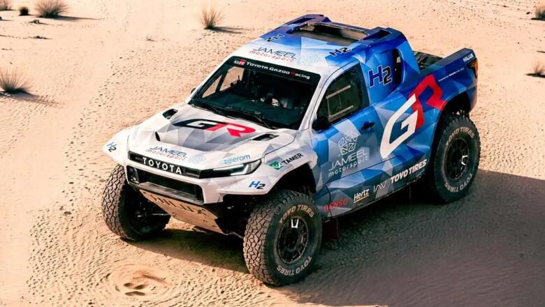 Toyota ar ūdeņraža degvielas elementu Hilux startēs 2027. gada Dakārā