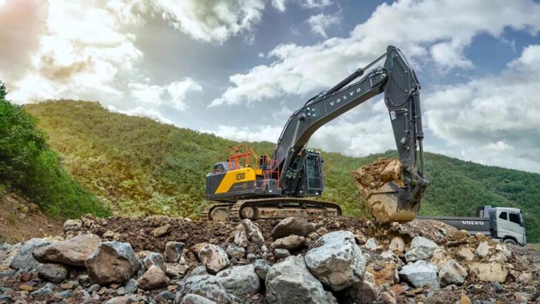 Volvo EC500 Electric bez uzlādes