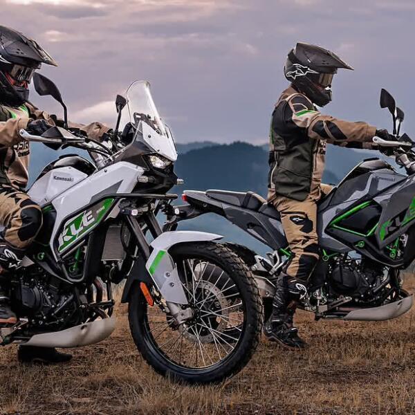 Kawasaki KLE500 SE Smartride ar automātisko sajūgu no 2027. gada