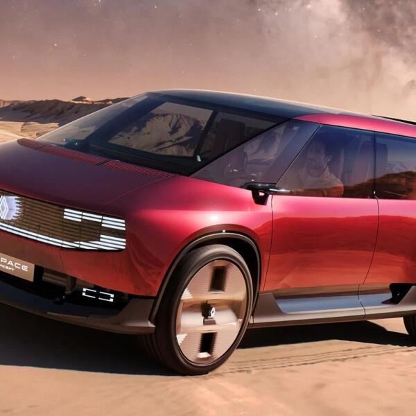 Renault E-Space Concept – elektriskais ģimenes auto ar 1984. gada Espace gara