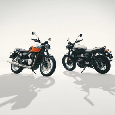 Triumph Bonneville T40 – klasiskais stils ar 400 cm³ un A2 atļauju